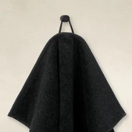 Möve Brooklyn Uni Gästehandtuch 30 x 50 cm schwarz