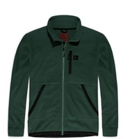 Vintage Industries Valerio, Fleece-Jacke - Dunkelgrün - M