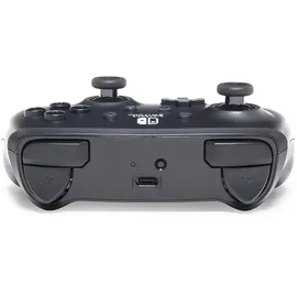 PowerA Lumectra Galactic Vortex Controller Schwarz Nintendo Switch
