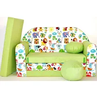 Kindersofa Spielsofa Minicouch aus Schaum Kindersessel Kissen Matratze Farbwahl (59)