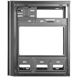 Tacens Anima AC6, Kompaktes Micro ATX PC Gehäuse, Front Mesh Kühlung, USB 3.0, Schwarz