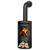 Justus Kaminofen Baltrum D 2.0 Stahl Schwarz 5,5 kW mit Automatik