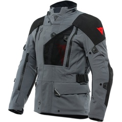 Dainese Hekla Absoluteshell Pro 20K D-Dry Motorrad Textiljacke, schwarz-grau, Größe 46 für Männer