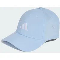 Adidas New Logo Embroidered Baseball Kappe Glow Blue /