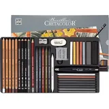 CRETACOLOR Ultimo Skizzierset 35 teilig 35 St. Weiß