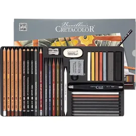 CRETACOLOR Ultimo Skizzierset 35 teilig 35 St. Weiß