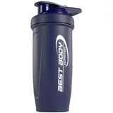 Best Body Reforce Edelstahl Shaker 700 ml mit Sieb matt Blau
