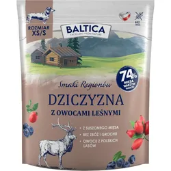 BALTICA Aromen der Regionen Wildbret mit Waldfrüchten XS/S 1kg
