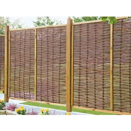 Tetzner & Jentzsch Sichtschutzelement Fogo 180 x 180 cm braun