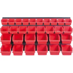 Kistenberg Orderline Werkzeugpanel mit Zubehör und Containern 16,5x40x40 cm