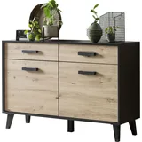 Hometrend Sideboard »ARTONA«, Kommode, Breite 125 cm,