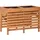 Dobar Doppel Hochbeet 71 x 100 x 50 cm Bernstein/Gelb