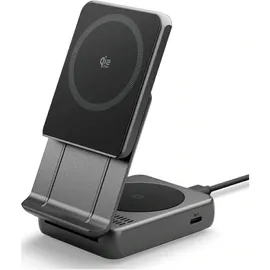 SPIGEN Essential MagSafe 2-in-1+C Wireless Charger EF302MOQ black
