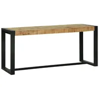 VidaXL Bank 100x35x45 cm Raues Mangoholz