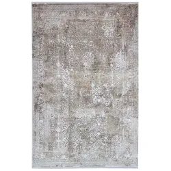 Vintage Teppich Kennedy 240 x 340 cm Mischgewebe Grün