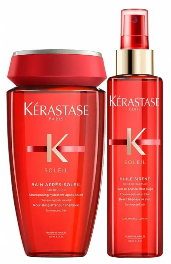 Kérastase Soleil 2er Set Huile (Bain Après Soleil / Huile Sirene)* Haarpflegesets 0,4 l Damen