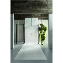 Bette BetteFloor Duschfläche 8751-440AE 90x80cm, Antirutsch/Pro, Snow
