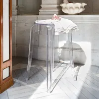 Kartell Hocker 46 cm Transparent