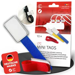 LTC MINI TAGS Bunt - 10 St.