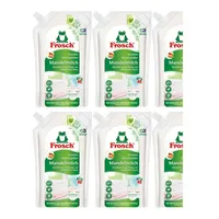 6x1000ml Frosch Weichspüler Mandelmilch Vegan & Bio 240WL