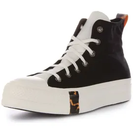 Converse Chuck Taylor All Star Lift Platform Tortoise Damen Schwarz 37