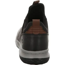 SKECHERS Delson Axton Herren Wide Schwarz/Grau 45