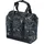 Basil Grand Flower Shopper Leder/Polyester/Synthetik Black