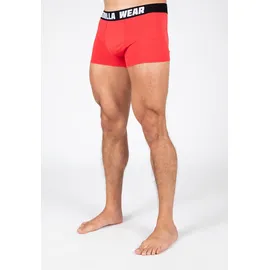 Gorilla Wear Boxershorts 3er-Pack - Grau/Blau/Rot - 3XL
