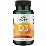 Swanson Vitamin D3 5000 IU 250