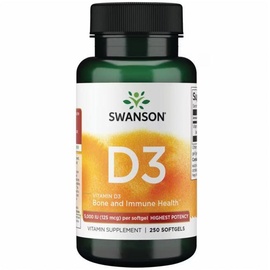 Swanson Vitamin D3 5000 IU 250