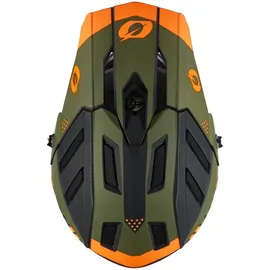 O'Neal Backflip Strike V.23 XL Erwachsene schwarz/orange/olive 2023