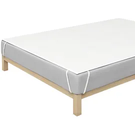 schlafgut Baselayer Light Matratzenschoner 100 x 200 cm weiß