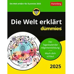 Harenberg Abreißkalender Die Welt erklärt für Dummies 2025