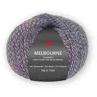 Pro Lana Wolle Melbourne Blau/Lila 50 g