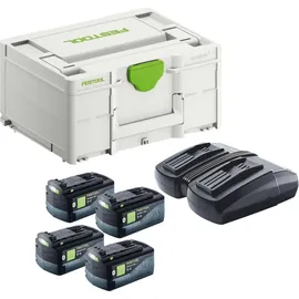 Festool Energie-Set SYS 18V 4x5,0/TCL 6 DUO