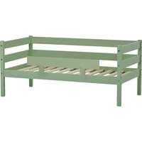 Hoppekids Kinderbett ECO Comfort 70 x 160 cm inkl. Rollrost und Matratze pale green