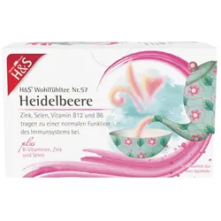 H&S Wohlfühltee plus Heidelbeere
