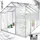 Tectake Gewächshaus Alu HKP 4 mm 4,41 m2