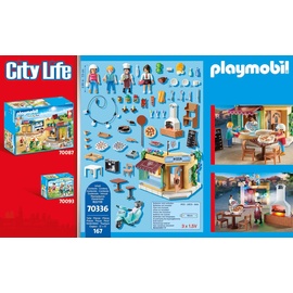 Playmobil City Life Pizzeria mit Gartenrestaurant 70336