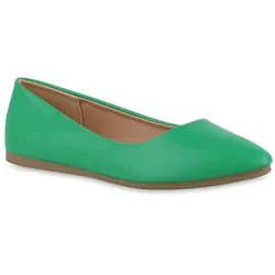 Damen Klassische Ballerinas in Grün