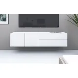 borchardt Möbel Lowboard BORCHARDT MÖBEL "Sophia", weiß (weiß matt), B:152cm H:35cm T:35cm, Spanplatte, Sideboards, Lowboard, Breite 152 cm, hängend montierbar