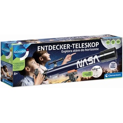 Clementoni® Teleskop Galileo, Entdecker-Teleskop blau