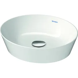 Duravit Cape Cod Aufsatz-Waschbecken 23284026001, 40x36cm, Weiß/Weiß Seidenmatt, WonderGliss