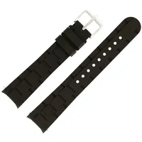 Victorinox Uhrenarmband 18mm Kunststoff Schwarz 004306 schwarz