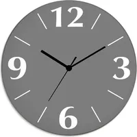 ARTland Artland, Wanduhr Trendfarbe Grau 30 cm