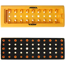Mirka Schleifpad 80x230mm Klett/für DecoSander Stabschleifer/für glattes Wand- & Deckenfinish, Trockenbau, Detailarbeiten