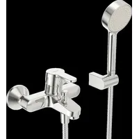 Hansa Primo Einhebel-Wannen & Brausemischer mit Handbrause, mit Sicherungseinrichtung,