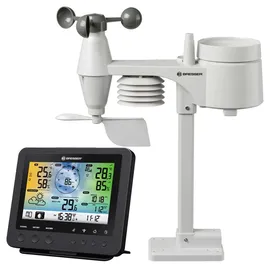 Bresser WLAN Farbwettercenter mit 5-in-1 Profi-Sensor