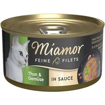 Miamor Feine Filets Thunfisch & Gemüse 24 x 85 g