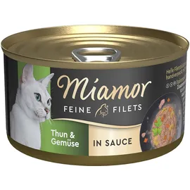 Miamor Feine Filets Thunfisch & Gemüse 24 x 85 g